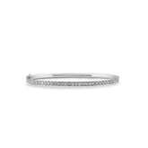 Diamond Hinged Bangle - Dracakis Jewellers